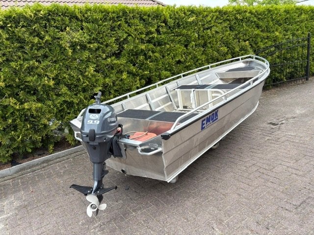 Emok B400 met Yamaha 9.9 PK 4 Takt, Overige merken, 4 m, Emok Marine, Overige brandstoffen