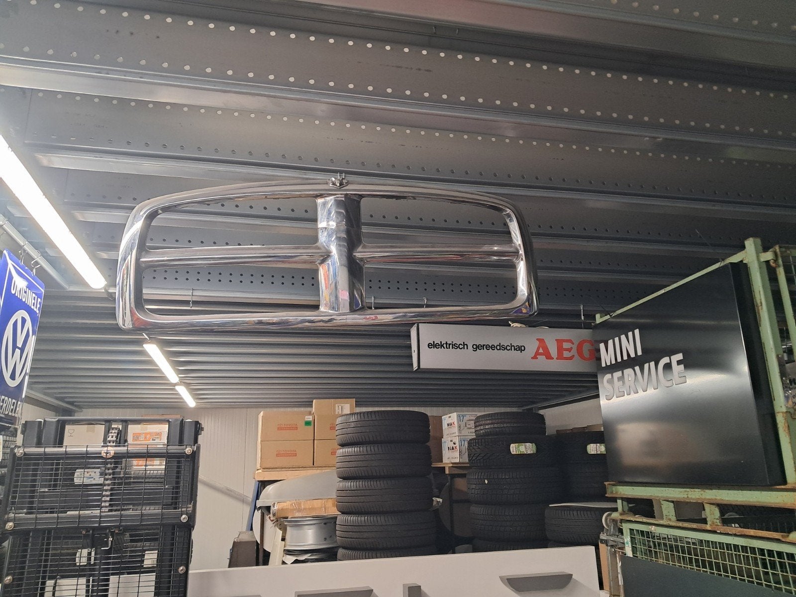 Dodge Ram 1500 Decoratie Grill en achterbumper Mancave, Ophalen, Eu, Gebruikt, Eu