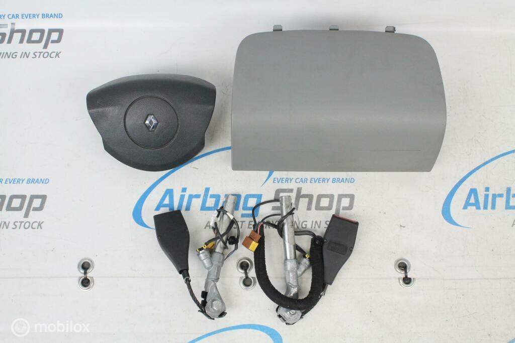 Airbag set - Paneel grijs Renault Trafic (2001-2015), Auto-onderdelen, Dashboard en Schakelaars, Gebruikt, Ophalen of Verzenden