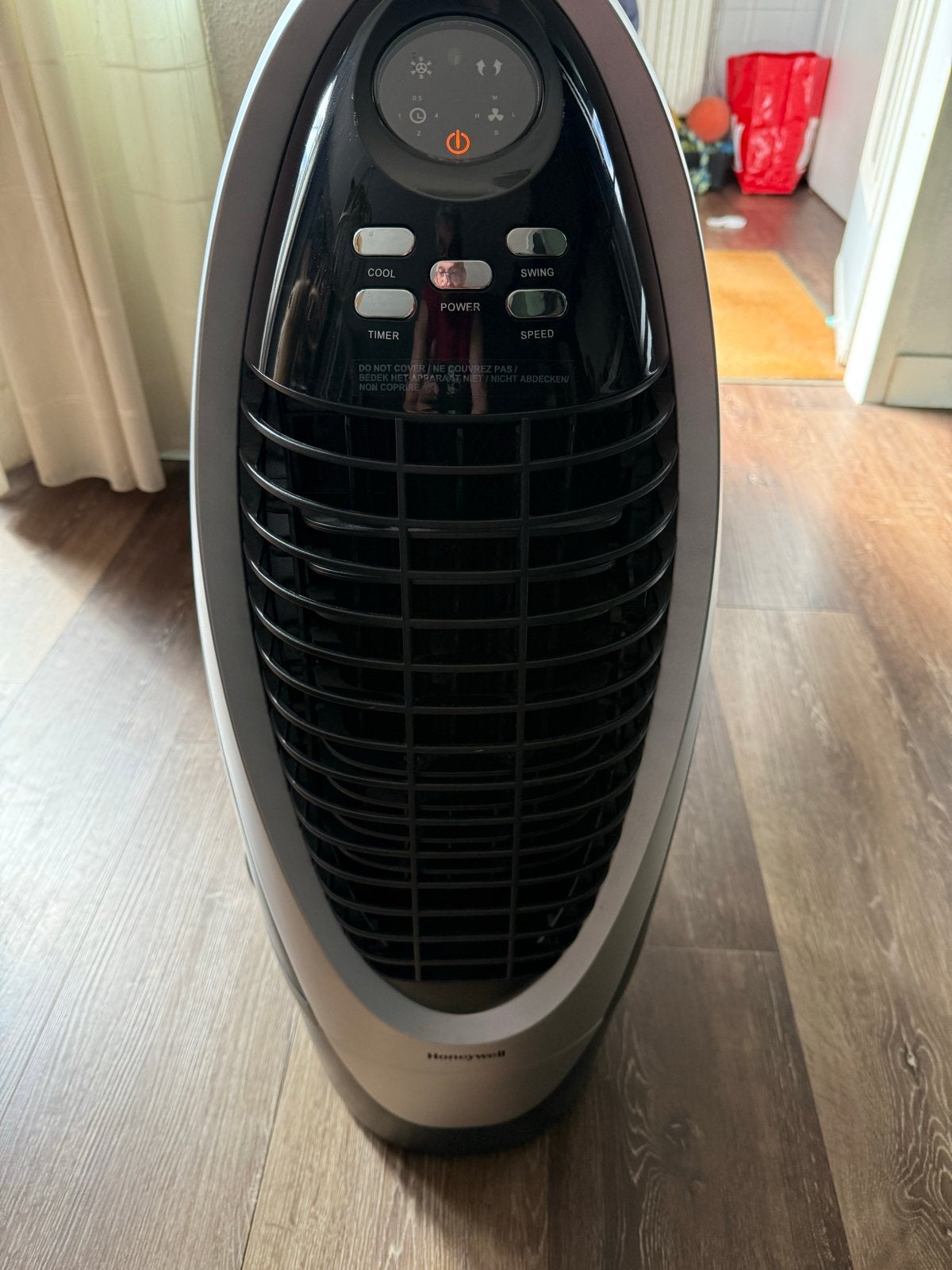 Honeywell Torenventilator met Afstandsbediening, Ophalen, Ventilator met afstandsbediening, Zo goed als nieuw, Torenventilator