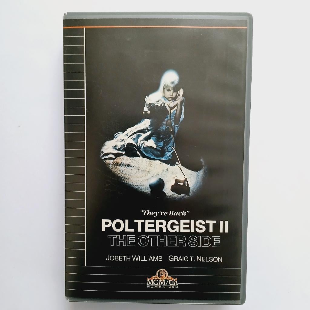 Poltergeist 2: The Other Side - NL ex rental vhs - CNR Video, Alle leeftijden, Verzenden, Gebruikt, Horror