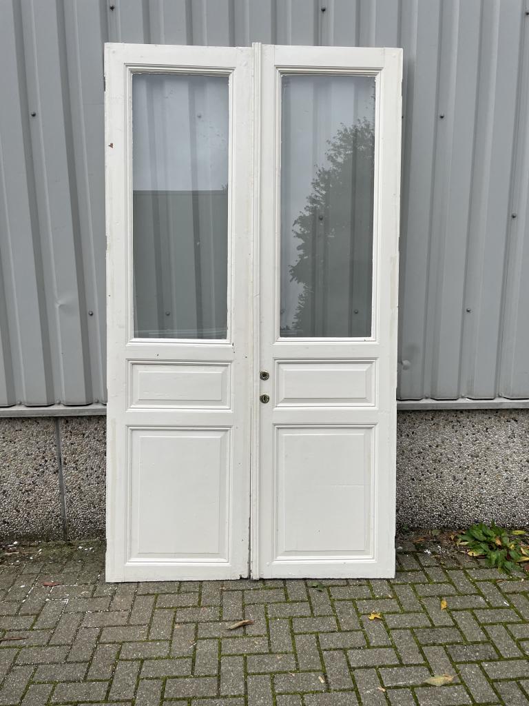 Prachtige antieke set ensuitedeuren, Jurgen.hoogenboezem@gmail.com, Binnendeur, Nieuwstraat 1c, 6271 AX Gulpen, Glas