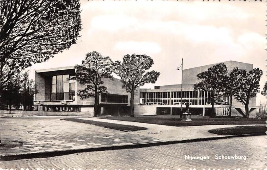 Nijmegen Schouwburg Keizer Karelplein, Ophalen of Verzenden, 1960 tot 1980, Gelopen, Gelderland