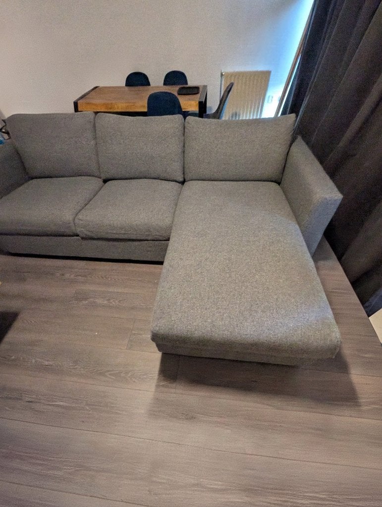 Ikea loungebank, Ophalen, 250 tot 300 cm, Driepersoons, 75 tot 100 cm