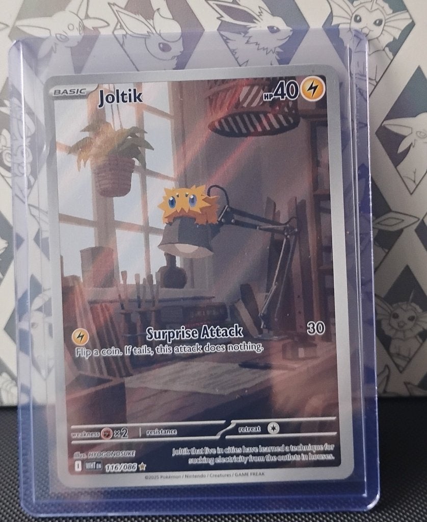 Wht116 Joltik Pokemon White Flare, Verzenden, Nieuw, Losse kaart, Foil