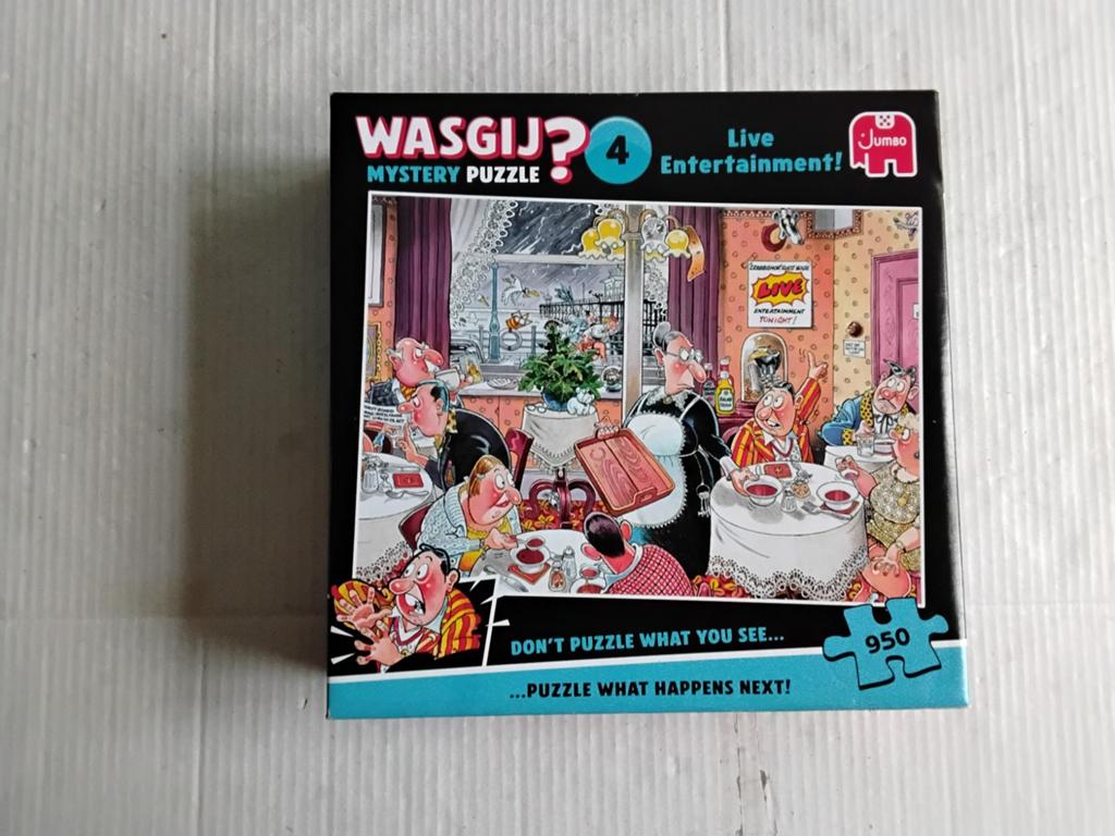 Wasgij puzzel  950, Ophalen, 500 t/m 1500 stukjes, Zo goed als nieuw