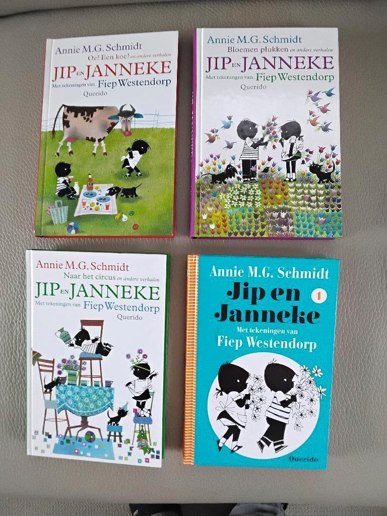 KINDERBOEKEN JIP EN JANNEKE,, Annie M.G. Schmidt, Fictie algemeen, Ophalen of Verzenden, Zo goed als nieuw