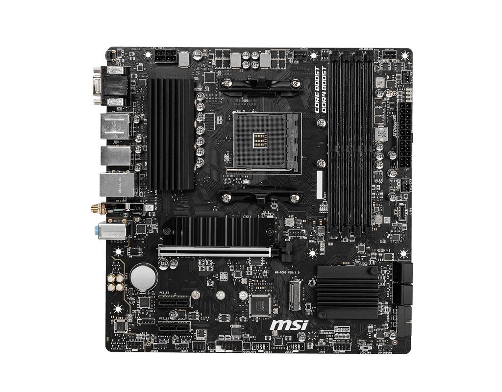 Nieuw MSI B550M PRO-VDH WIFI AM4 moederbord Ryzen 5000, Computers en Software, Moederborden, DDR4, Nieuw, Ophalen of Verzenden
