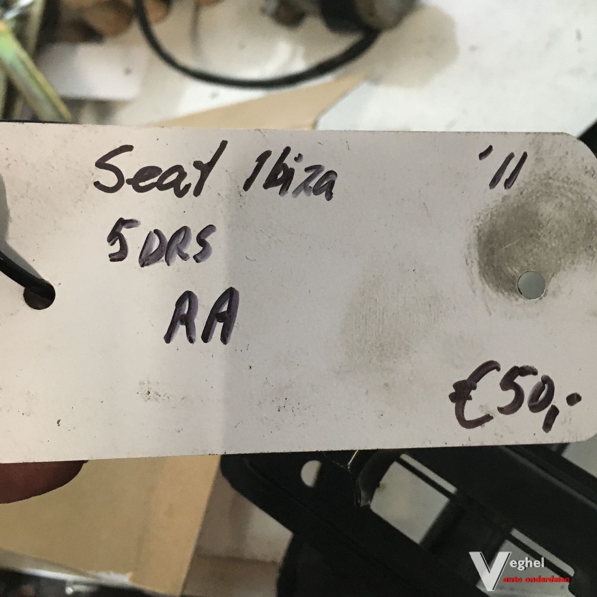 Seat Ibiza 2011   Elektr Raammechanisme Rechstachter met mot, Gebruikt, -, -, Ophalen of Verzenden