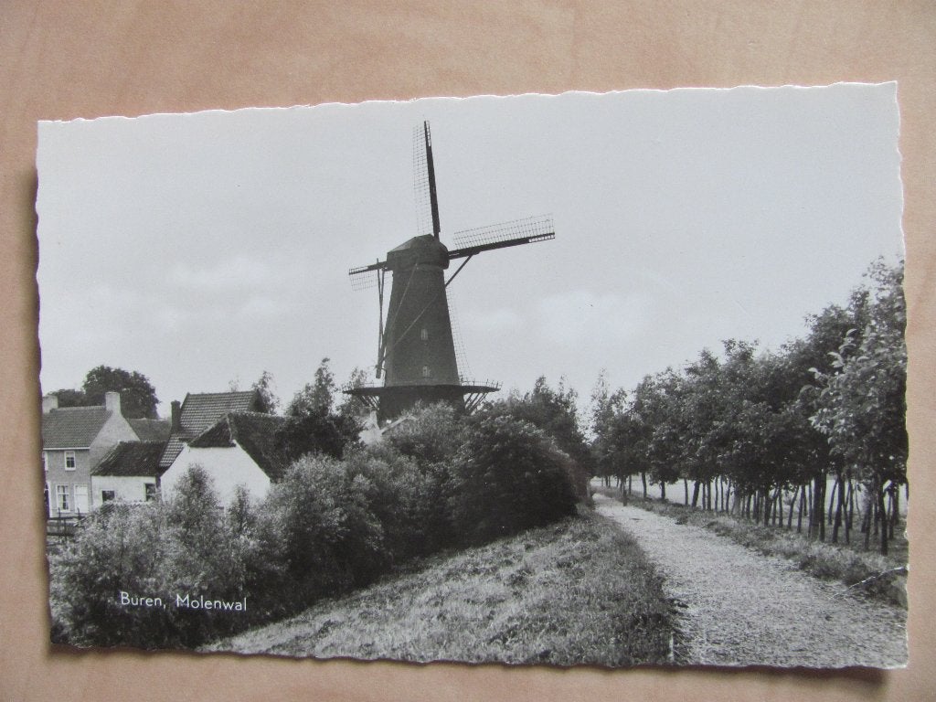 Buren, Molenwal, Ophalen of Verzenden, 1960 tot 1980, Gelderland