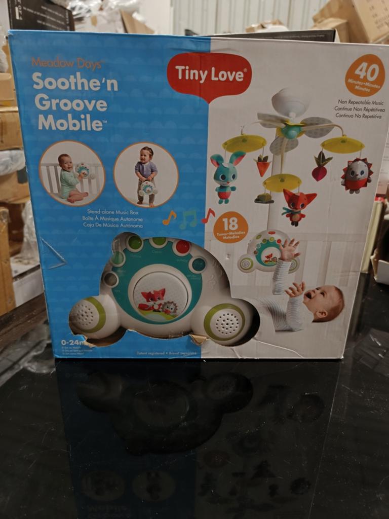 Babymobiel Tiny Love Sooth 'n Groove Mobile Meadow Days, Ophalen of Verzenden, Nieuw, Mobiel, Met geluid