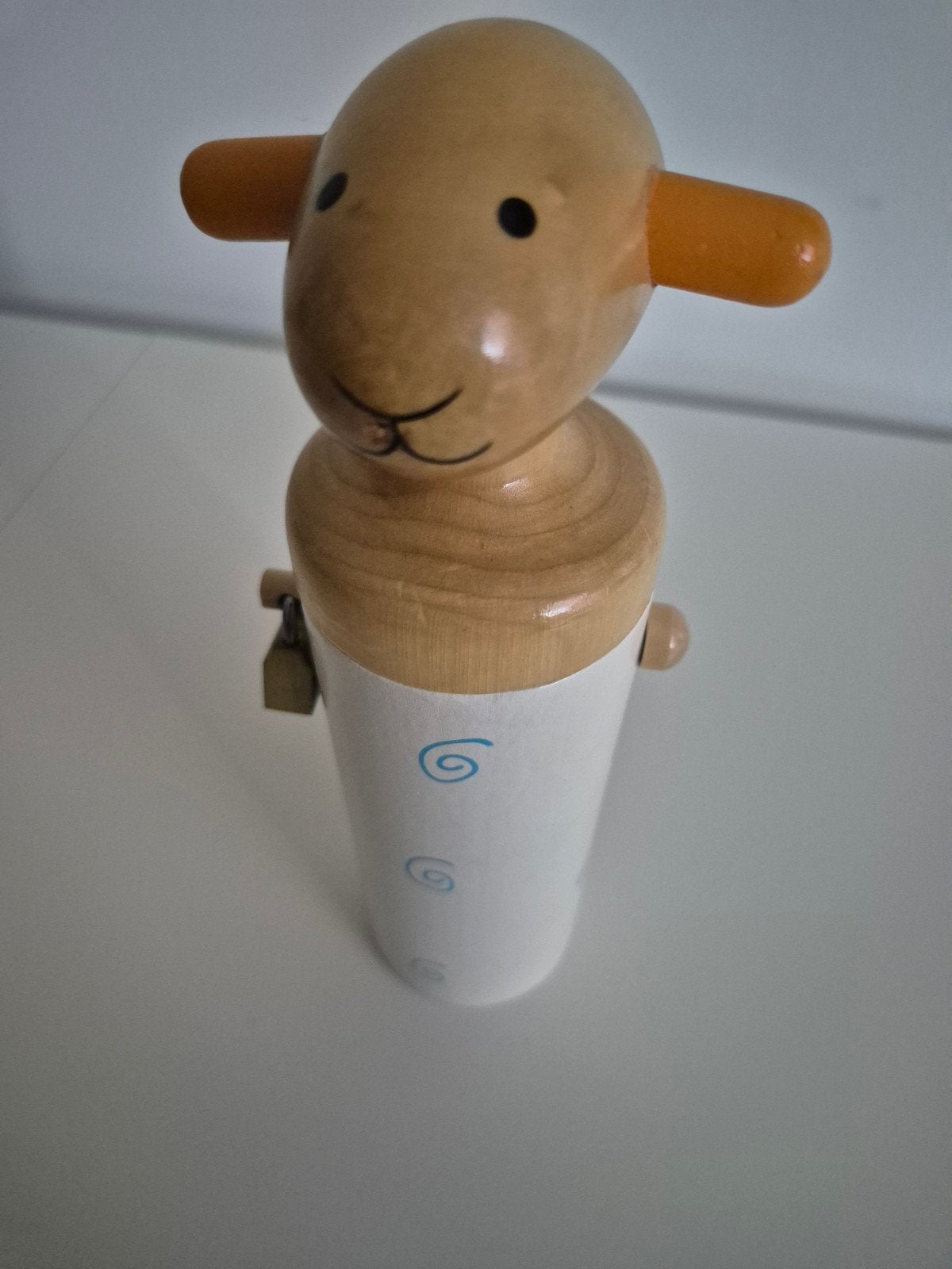 Spaarpot schaap slotje hout, Ophalen of Verzenden, Nieuw, Overige typen