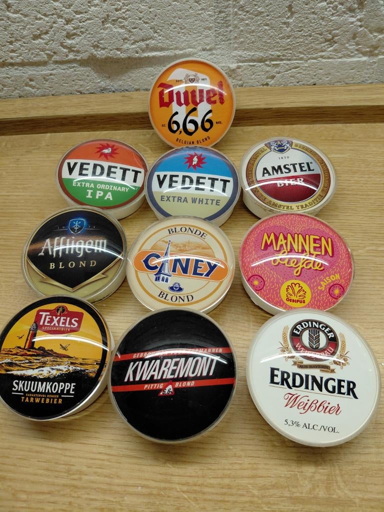 Verlichte taplenzen rond led, Verzamelen, Biermerken, Ophalen of Verzenden, Heineken