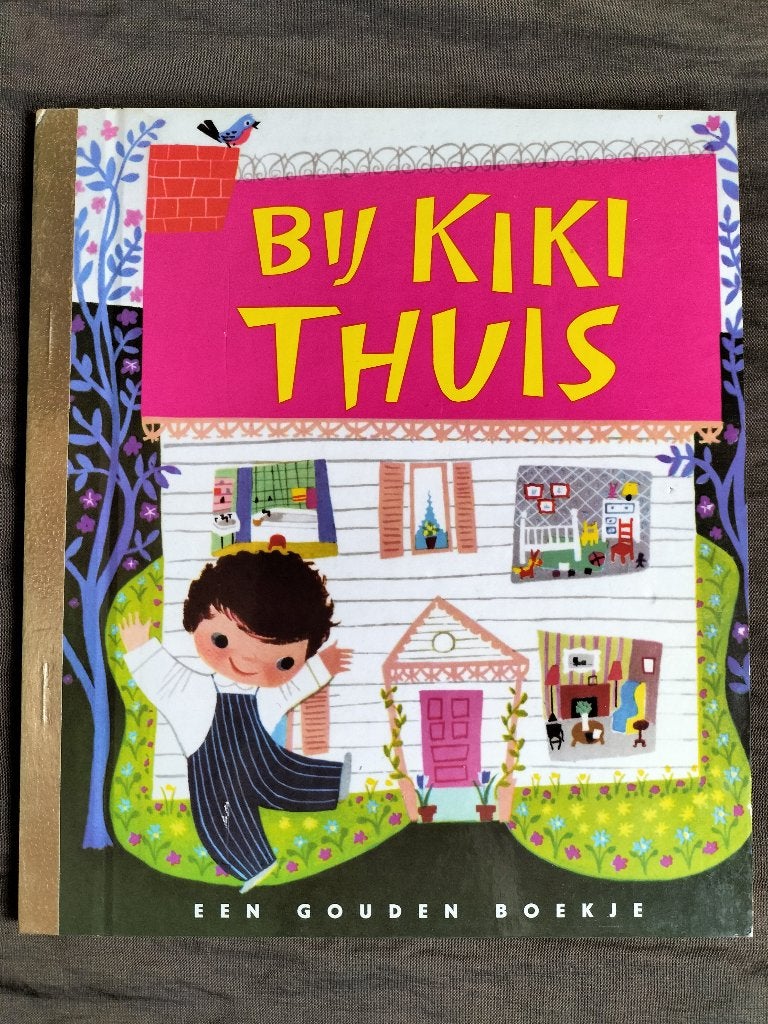 Bij Kiki thuis / een gouden boekje, Fictie algemeen, Jongen of Meisje, Zo goed als nieuw, Gelolo McHough