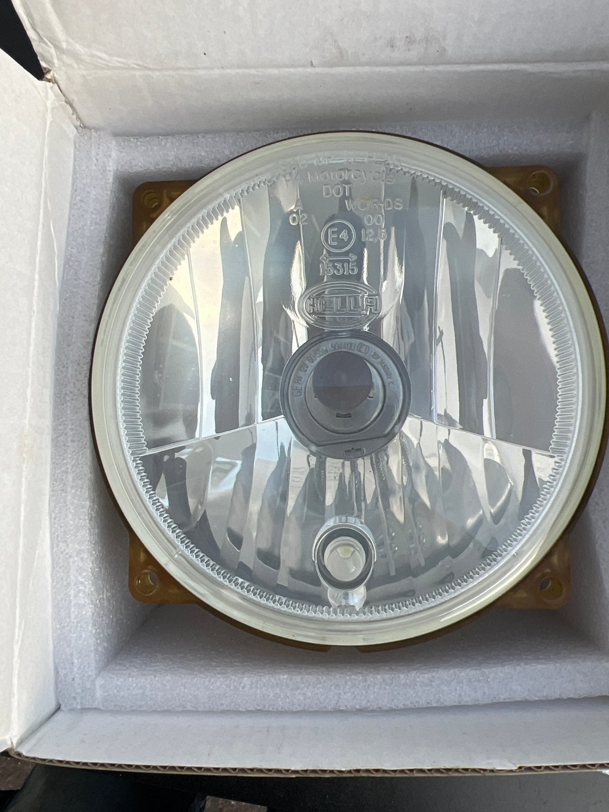 2x Hella H4 Koplamp voor motor of Renault Twizy, Ophalen of Verzenden, Gebruikt, Renault