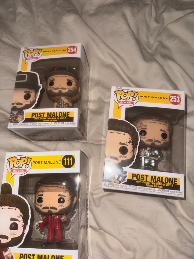 Funkopops Post Malone, Verzenden, Zo goed als nieuw