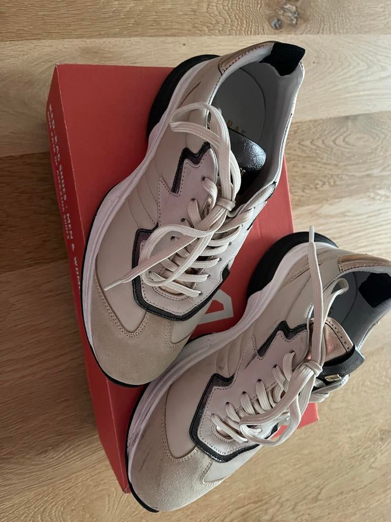 Red Rag Dames Sneakers Beige Maat 37, Kleding | Dames, Schoenen, Ophalen of Verzenden, Zo goed als nieuw, Beige, Sneakers of Gympen