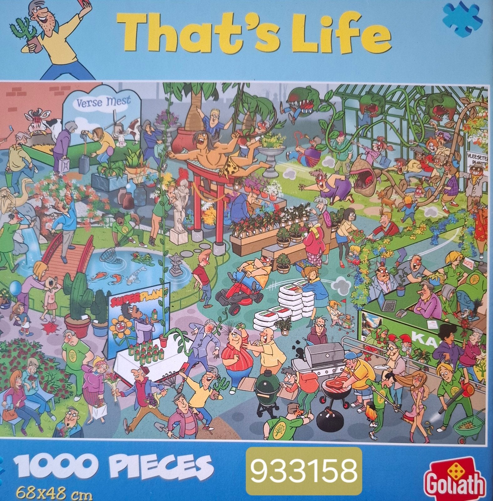 Goliath That's Life 1000 Stukjes Legpuzzel, Ophalen of Verzenden, 500 t/m 1500 stukjes, Gebruikt, Legpuzzel