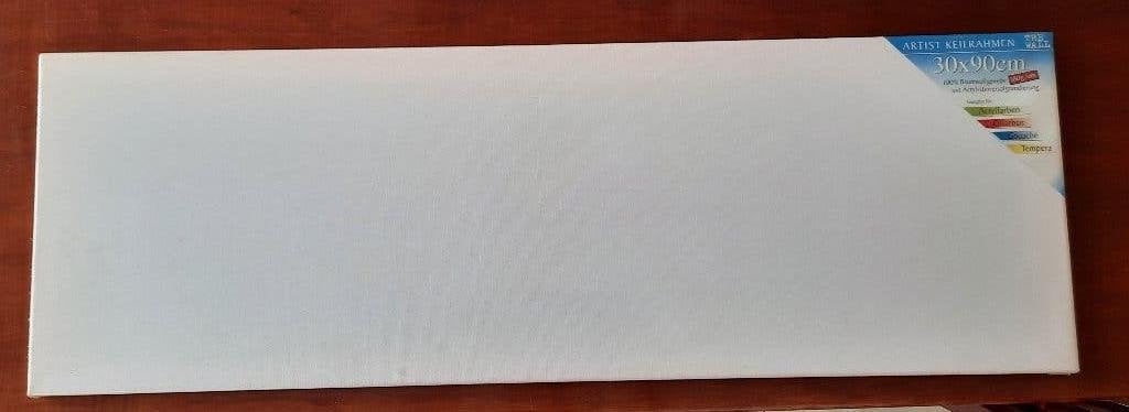 Schildersdoek 30 x 90, Hobby en Vrije tijd, Schilderen, Ophalen, Nieuw, Ezel