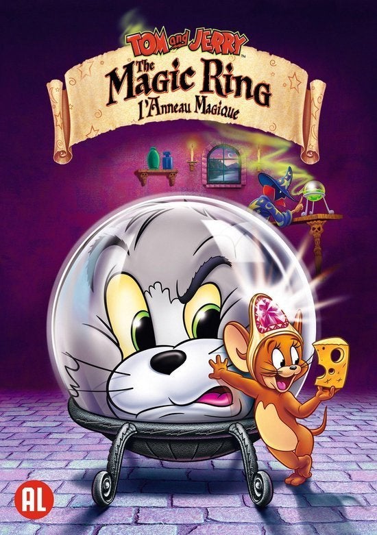 DVD Tom en Jerry: De Magische Ring, Cd's en Dvd's, Gebruikt, Tekenfilm, Nederlands, Ophalen of Verzenden