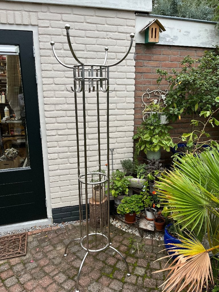 Staande kapstok, Ophalen, Zo goed als nieuw, Metaal, Staande kapstok
