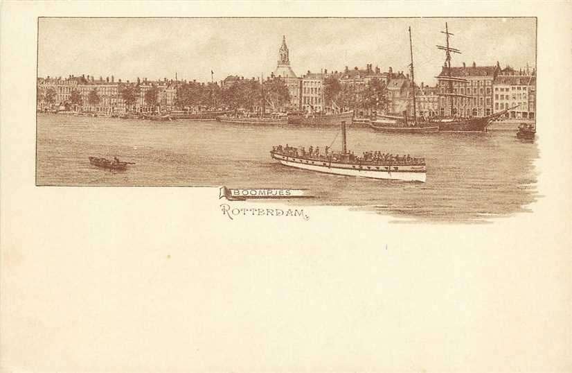 380-846-031 Rotterdam Boompjes, Verzenden, Voor 1920, Zuid-Holland