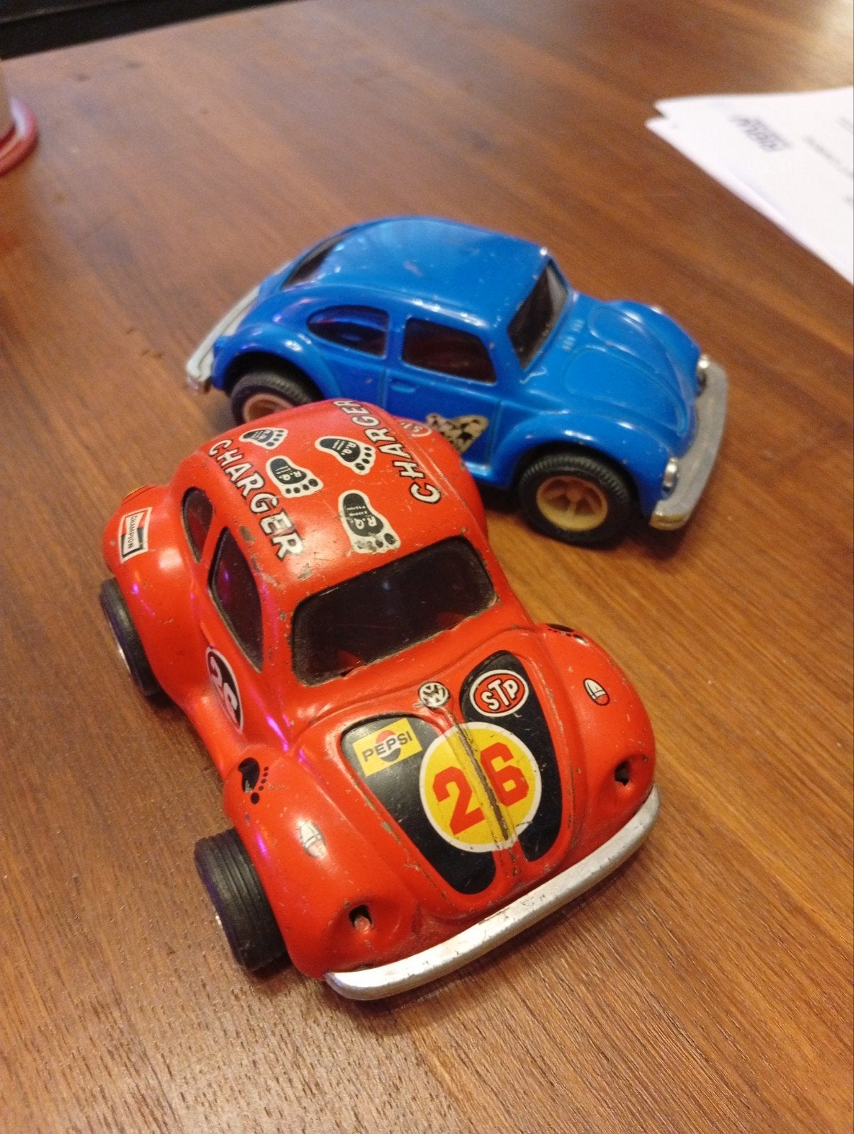 Tonka en andere metalen Volkswagen Kever, Kinderen en Baby's, Speelgoed | Speelgoedvoertuigen, Ophalen of Verzenden, Gebruikt