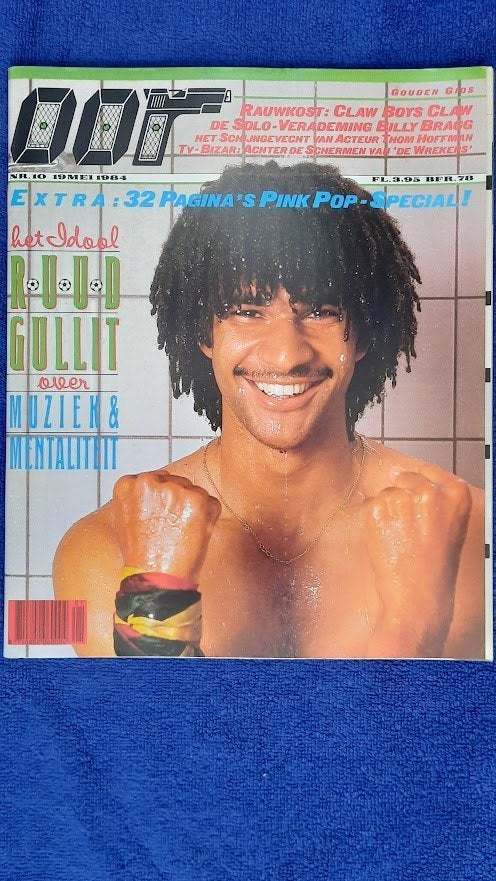 OOR 10-1984 2 Gullit Pinkpop Special Claw Boys Claw. Bragg, Boeken, Ophalen of Verzenden, Zo goed als nieuw, Muziek, Film of Tv