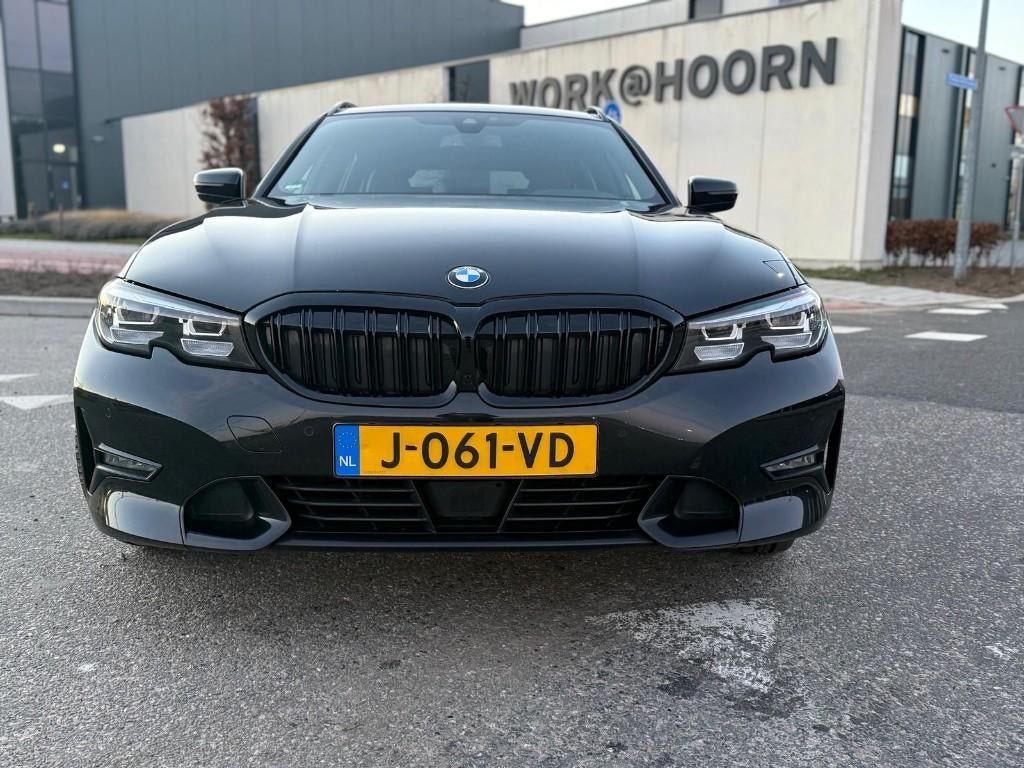 BMW 3-Serie 320d 190pk Aut 2020 trekhaak NAP!, Auto's, BMW, Automaat, Achterwielaandrijving, Zwart, Zwart