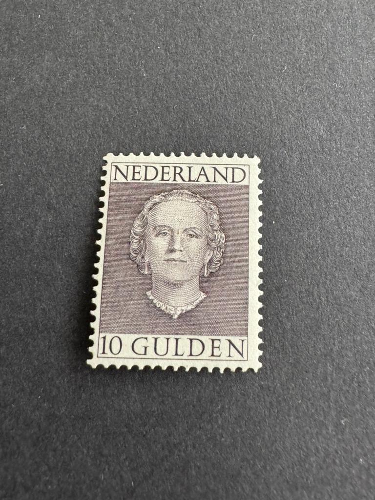 1949 Kon Juliana en face NVPH nr 537 postfris, Postzegels en Munten, Postzegels | Nederland, Verzenden, Na 1940, Postfris