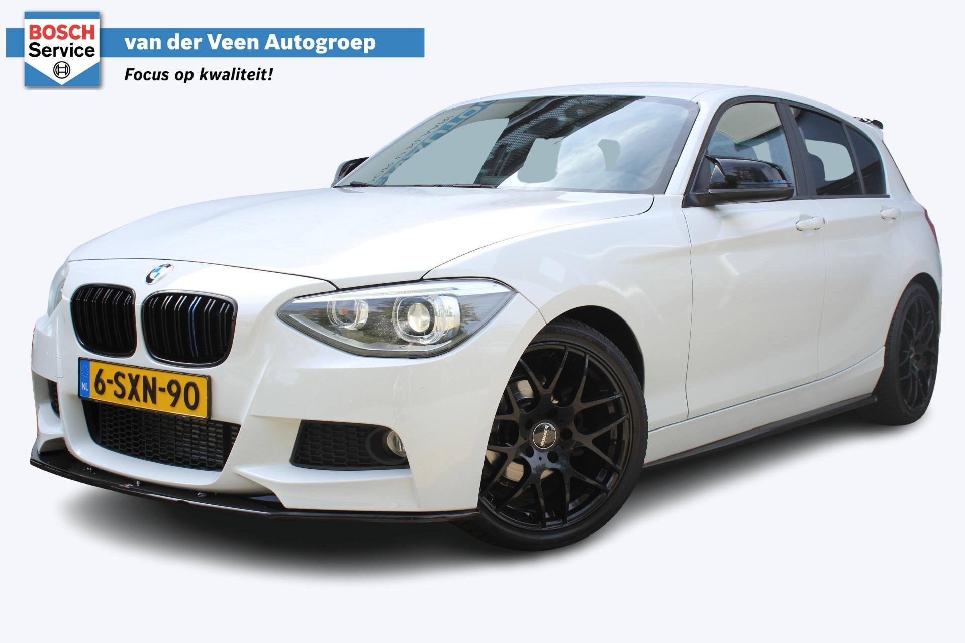 BMW 1-serie 114i EDE Executive | Cruise controle | Parkeerse, 1-Serie, Gebruikt, 4 cilinders, Wit