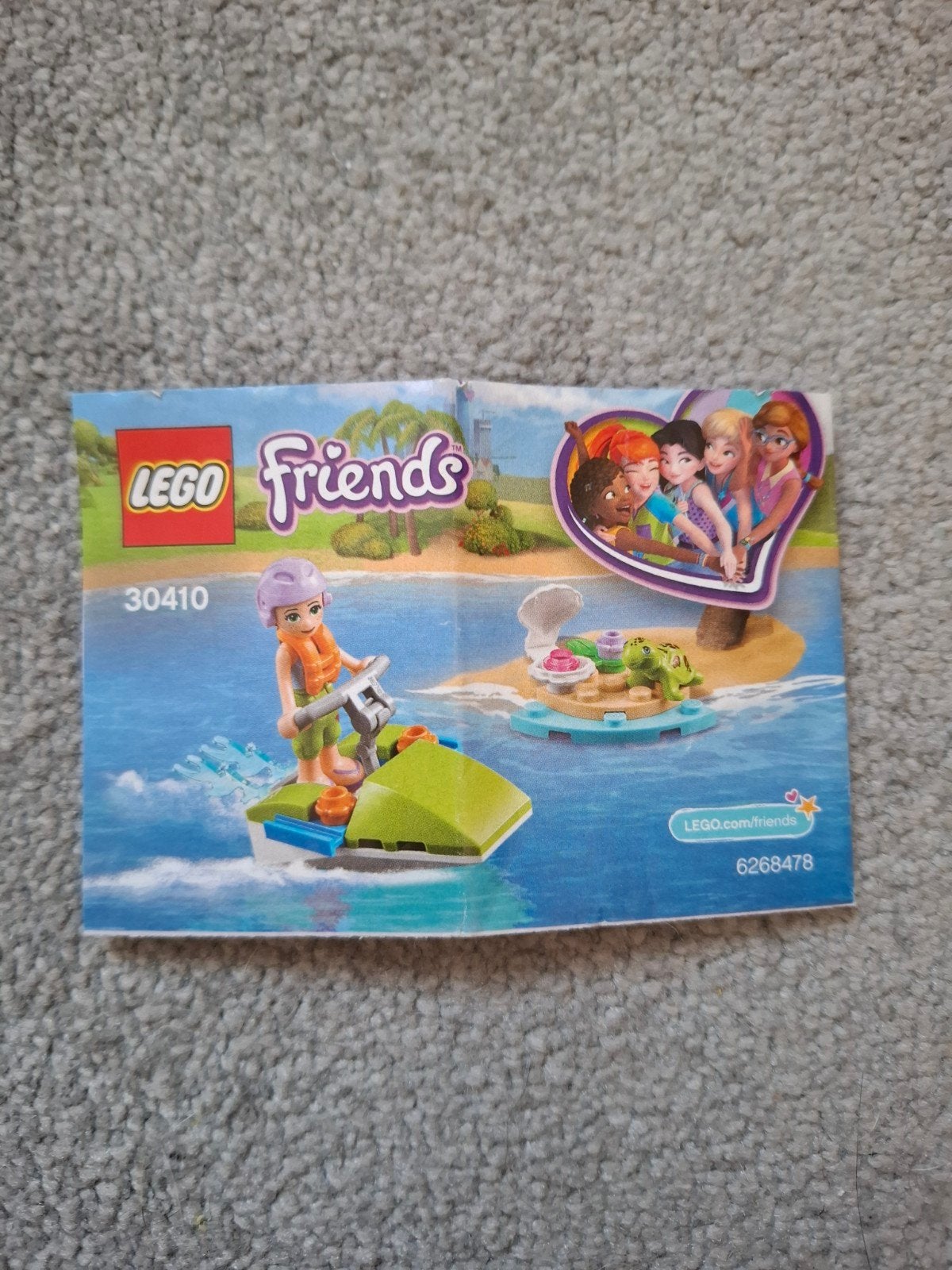Lego Friends 30410 Mia's Water Pret (Polybag) - Compleet, Ophalen, Gebruikt, Overige merken
