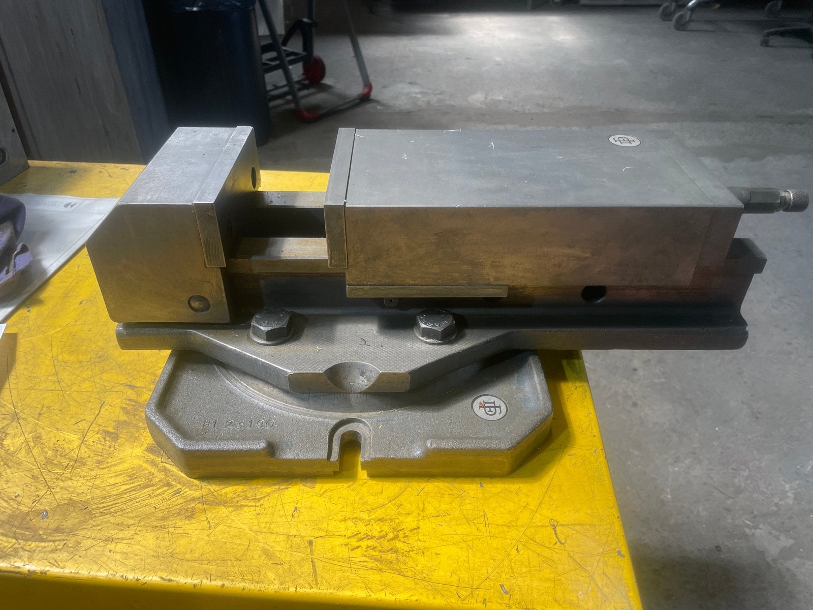 Deckel machineklem - Hoge precisie bankschroef, Ophalen, Gebruikt, Bankschroef, Overige merken