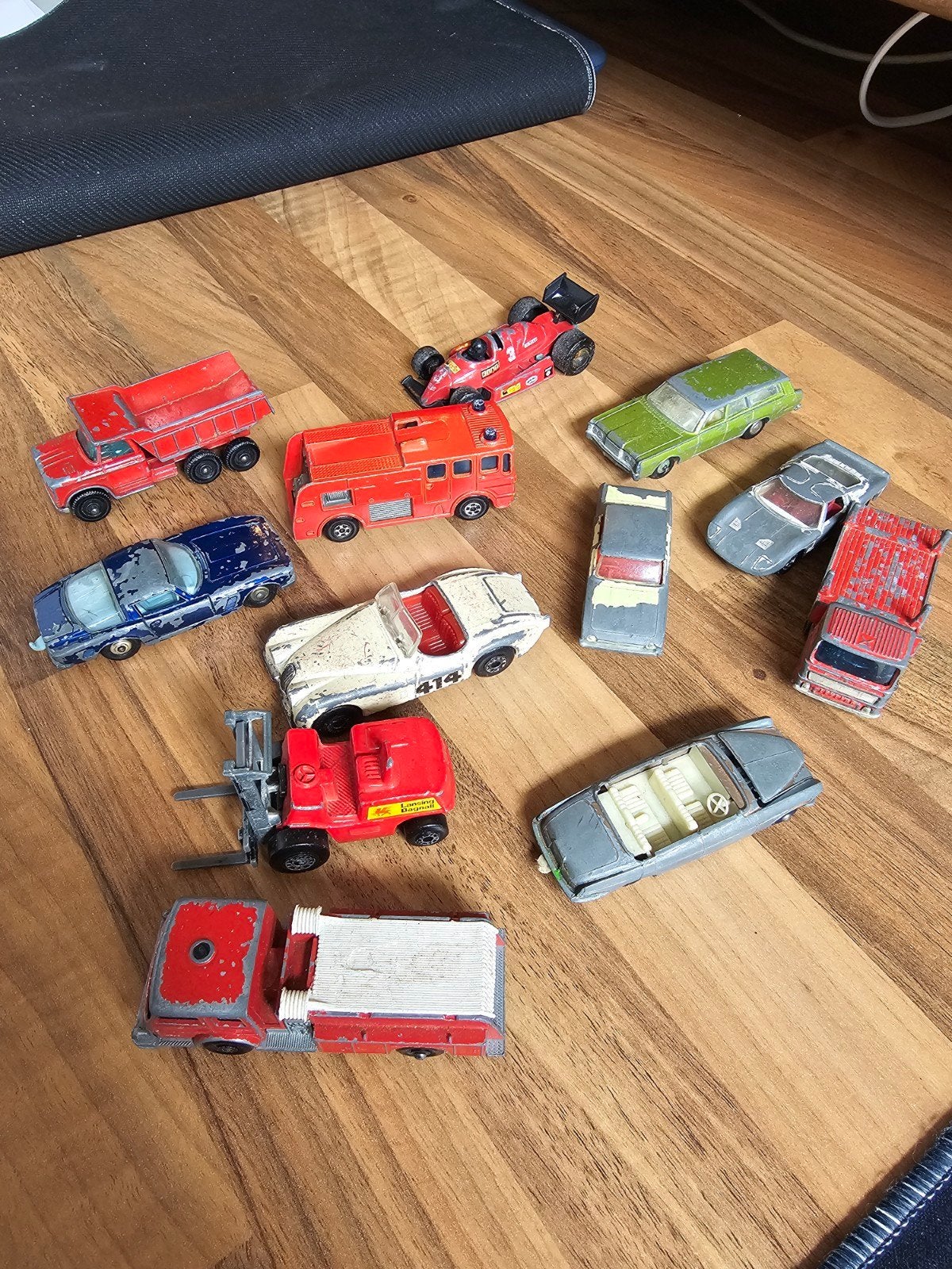 Verzameling vintage speelgoedauto's van Matchbox, Ophalen of Verzenden, Gebruikt, Overige typen
