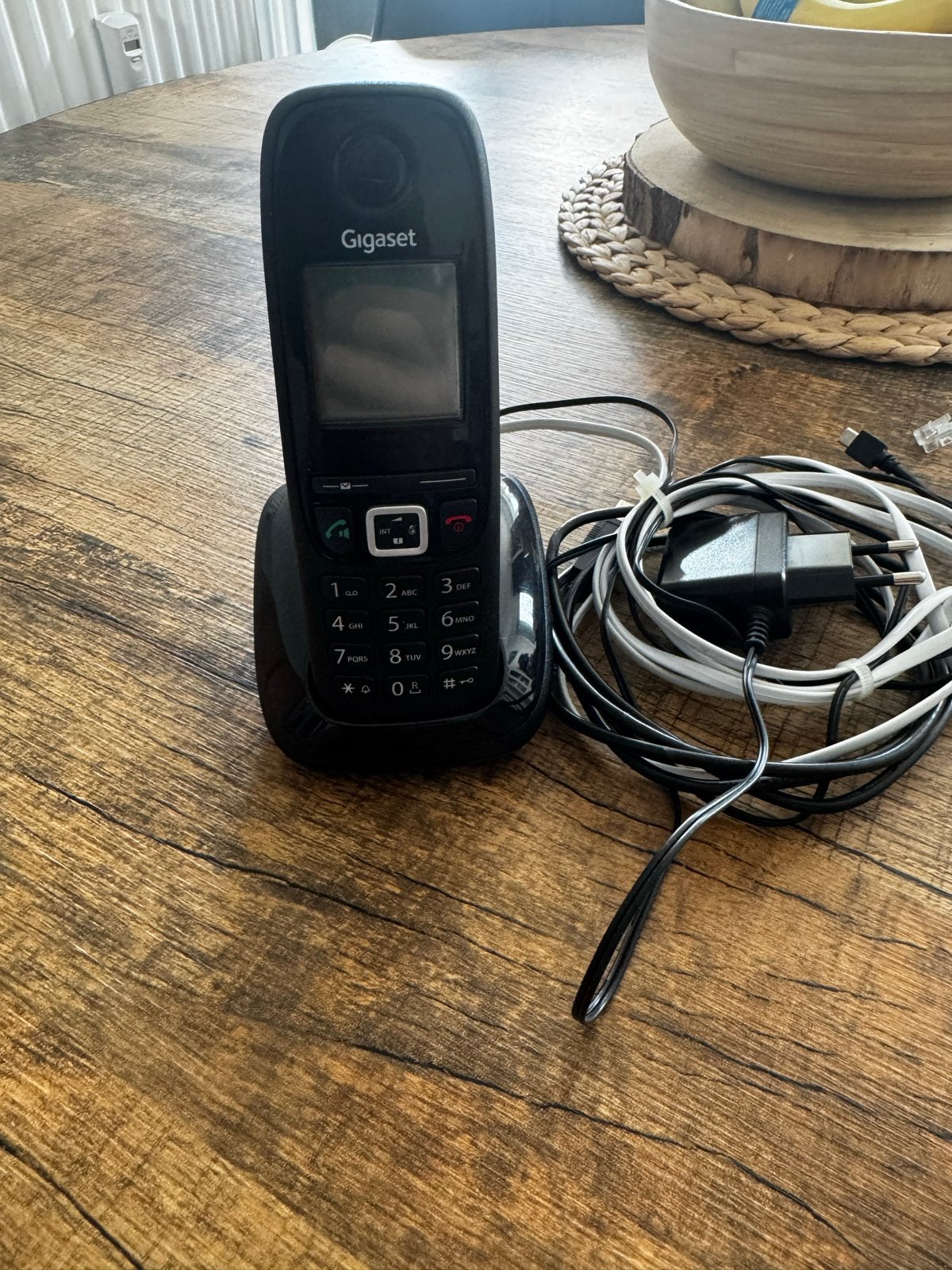 Gigaset draadloze telefoon met oplader, Ophalen, Gebruikt, 1 handset