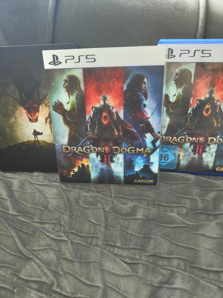 Dragon's Dogma 2 - Steelbook Speciale Editie PS5, Spelcomputers en Games, Games | Sony PlayStation 5, 1 speler, Nieuw, Ophalen of Verzenden
