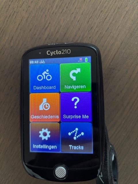fiets gps mio 210, Ophalen, GPS