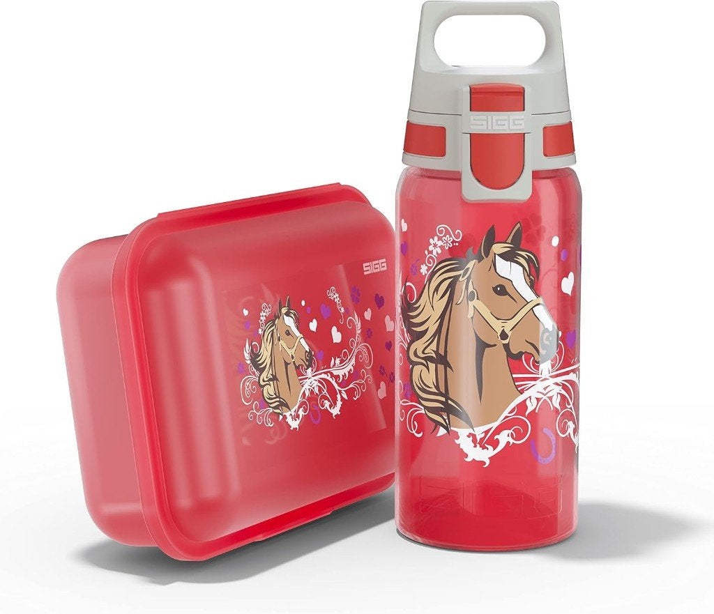 Nieuw | Sigg kinderset – Lunchset | Horses Cadeauverpakking, Ophalen of Verzenden, Nieuw