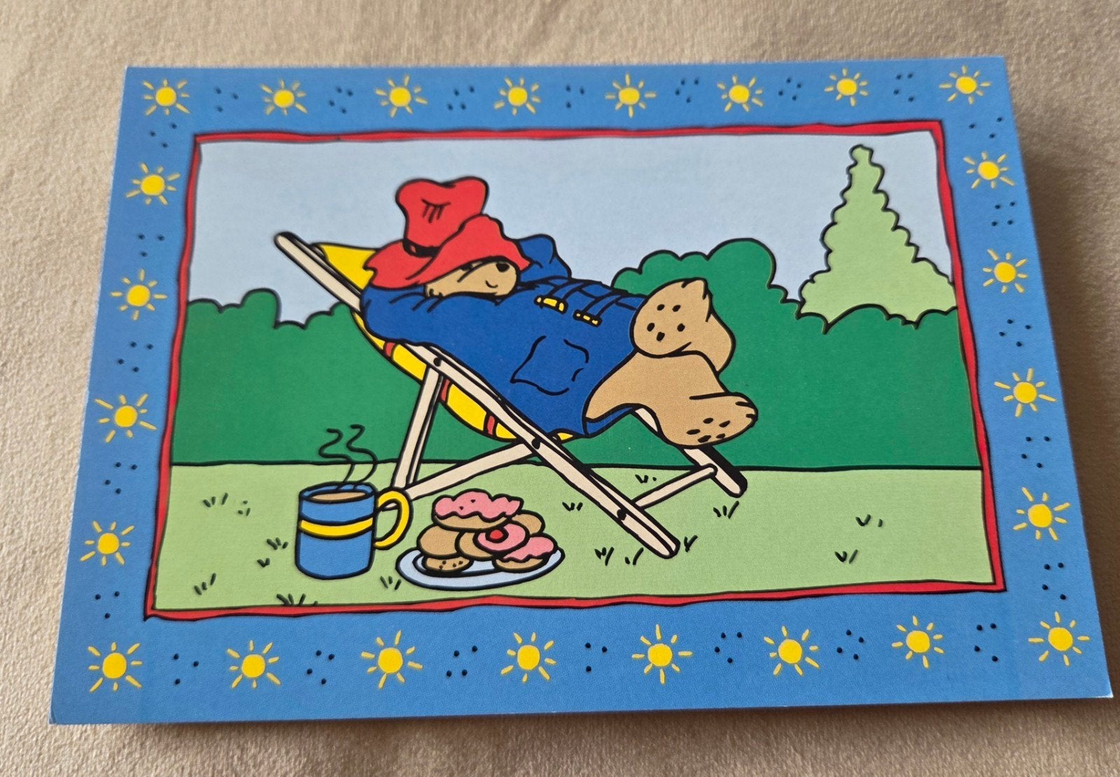 Paddington Bear Ansichtkaart - Stichting Kinderpostzegels, Verzenden, 1980 tot heden, Ongelopen, Kinderen