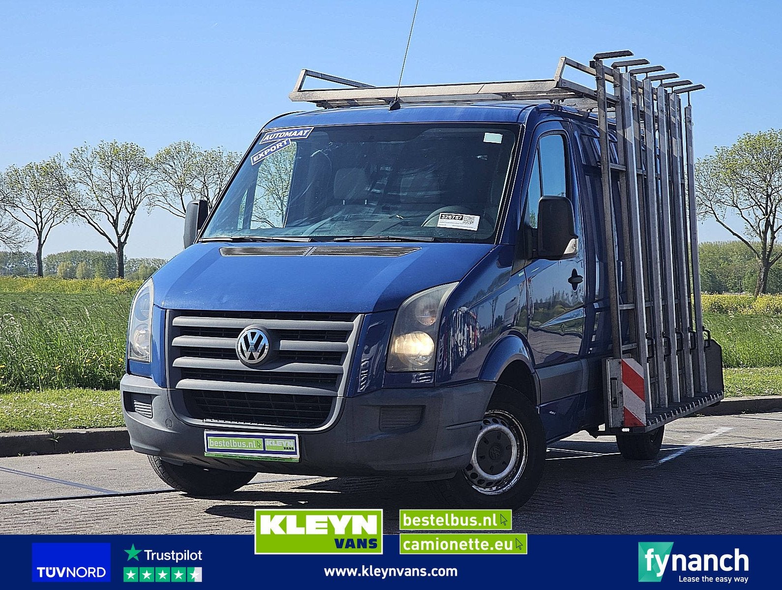 VOLKSWAGEN CRAFTER 35 2.5 l1h1 glasresteel!, Auto's, Automaat, 136 pk, Diesel, Euro 4