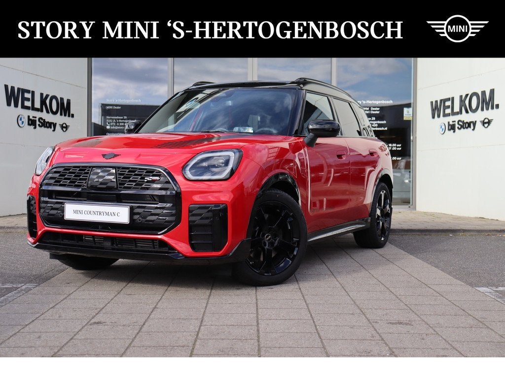 MINI Countryman C Automaat / John Cooper Works / Pakket M /, Met garantie (alle), Leder en Stof, Origineel Nederlands, Bedrijf