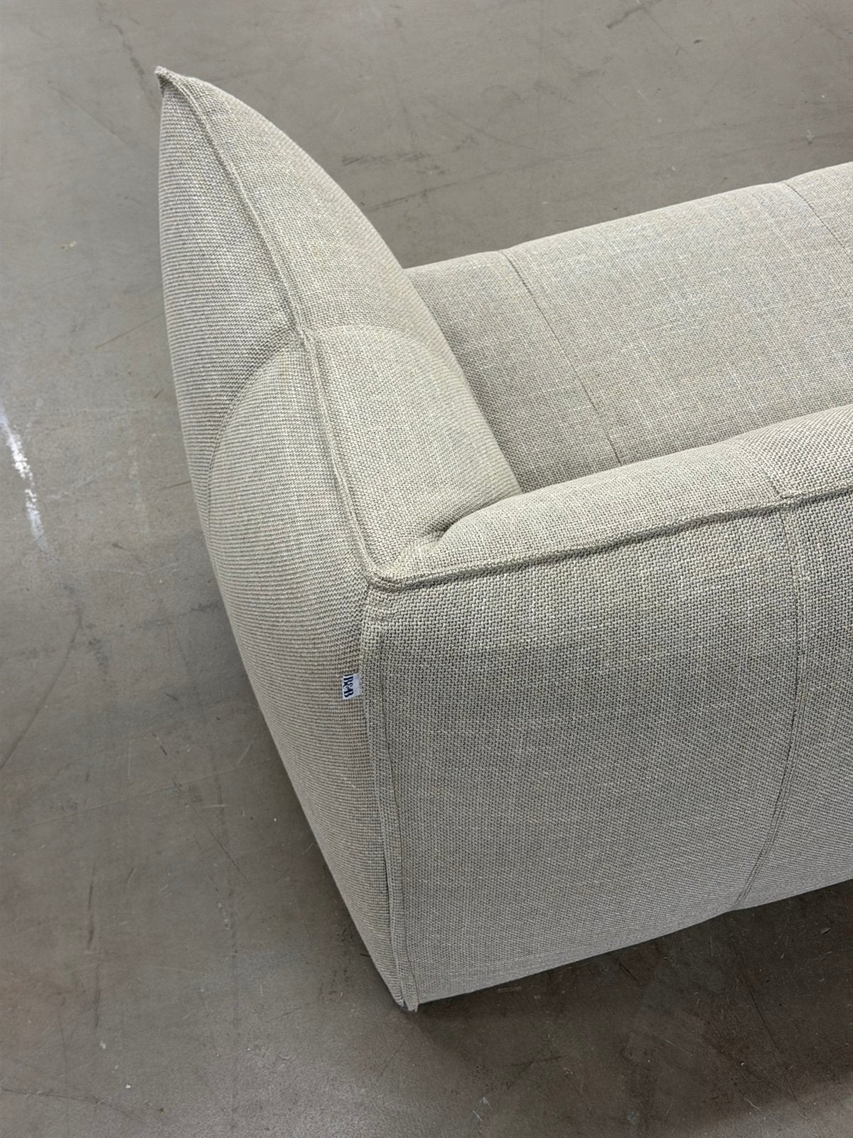 B&B Italia Bambole 2-zits | Liver | NIEUWSTAAT + Garantie, 150 tot 200 cm, Stof, Tweepersoons, 75 tot 100 cm