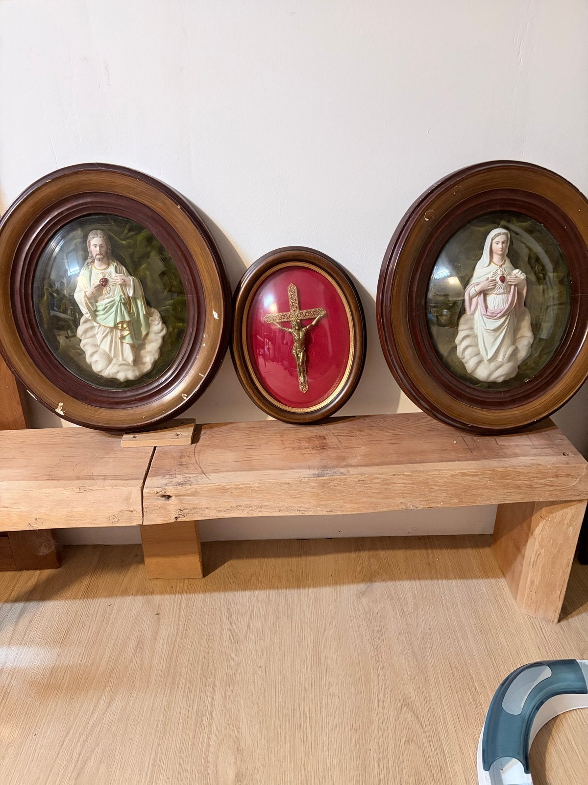 Religieuze Beelden: Jezus, Maria en Kruisbeeld, Ophalen of Verzenden