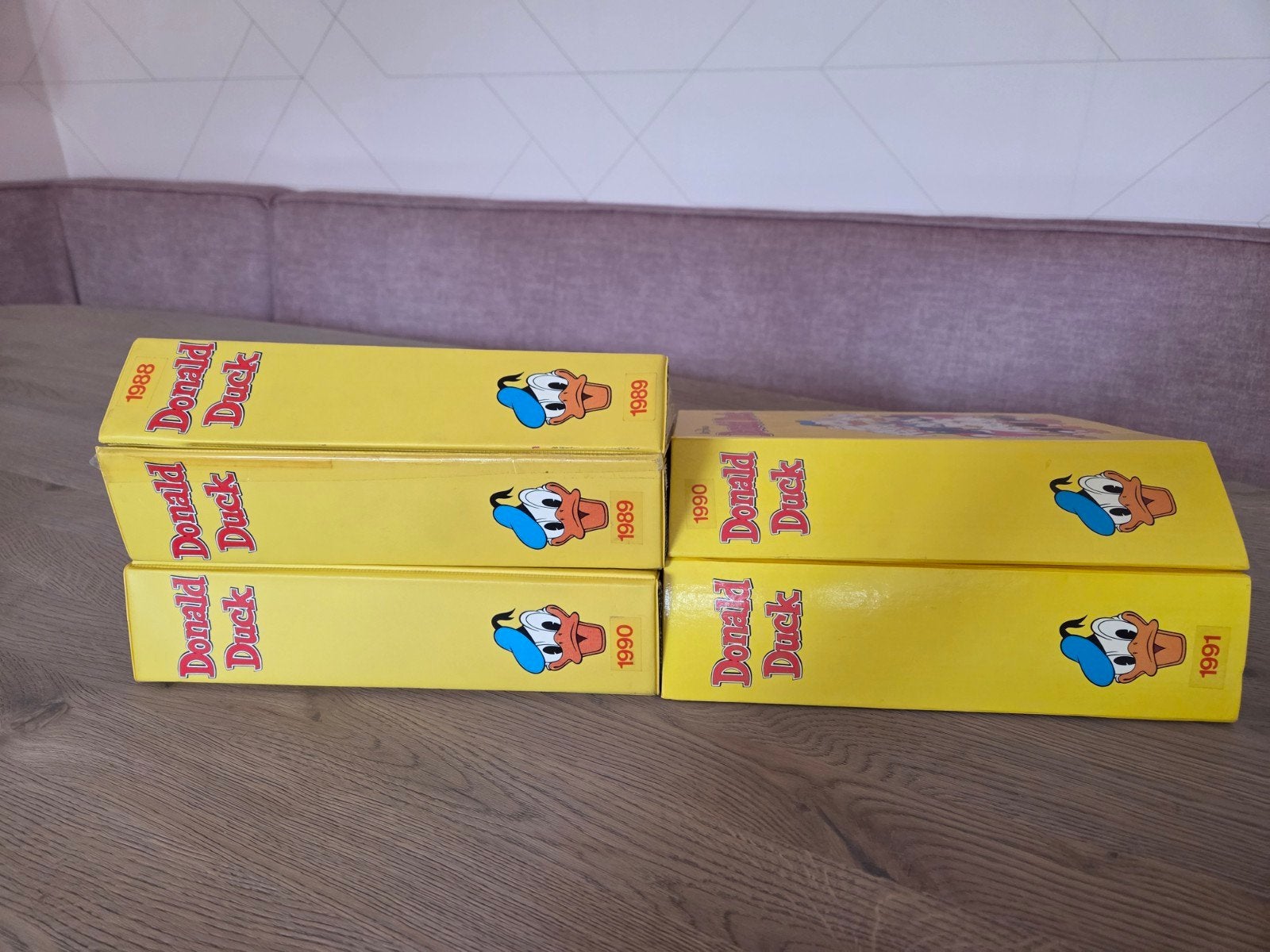 Donald Duck Jaargangen 1988-1991 - Complete Reeks, Complete serie of reeks, Ophalen of Verzenden