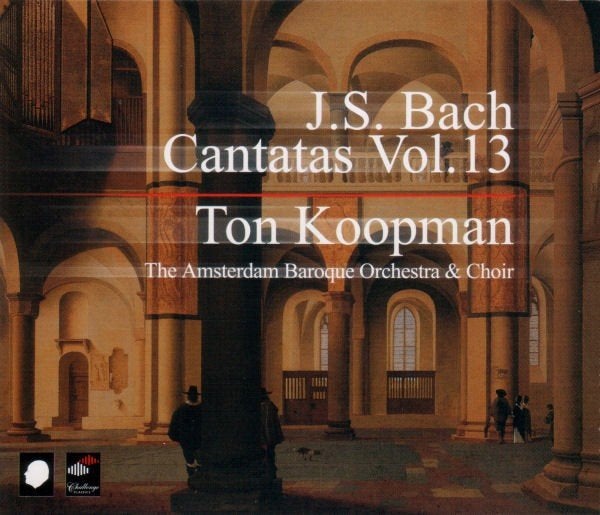 Bach Cantatas Vol 13 Ton Koopman 3 CD's, Gebruikt, Boxset, Ophalen of Verzenden, Barok