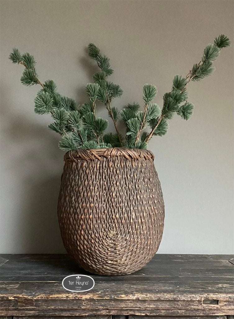Kerst tak ceder kunst cedrus kersttak stoer sober landelijk, Groen, Verzenden, Countryfield, 106 cm
