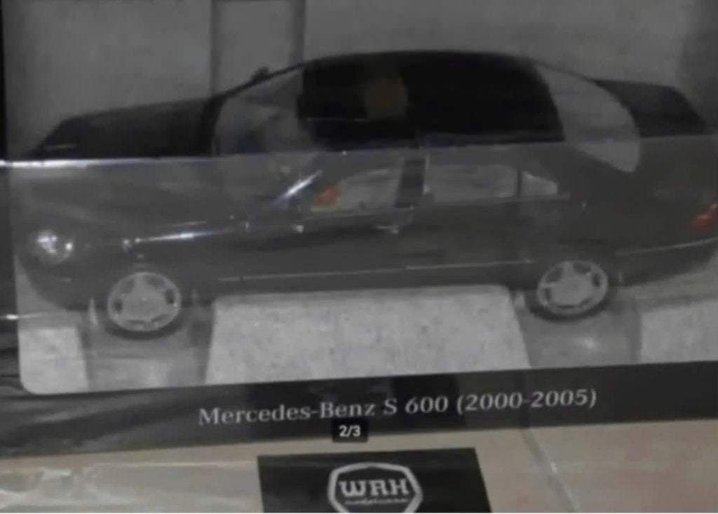 1:18 NEW Mercedes S klasse V220 S600 Norev dealer editie WRH, Hobby en Vrije tijd, Verzenden, Zo goed als nieuw, Auto, Norev
