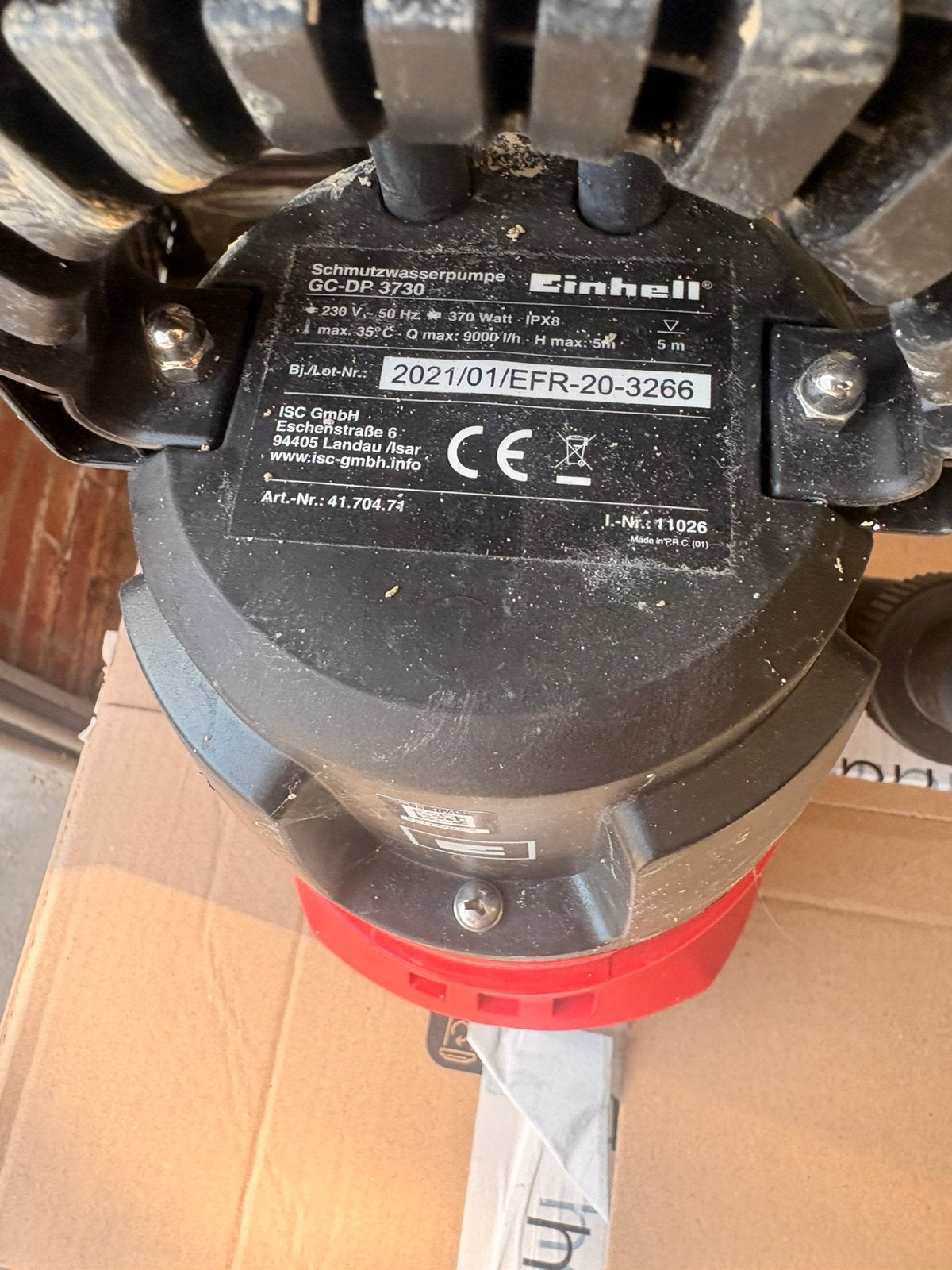 Einhell dompelpomp., Ophalen, Nieuw, Vijverpomp