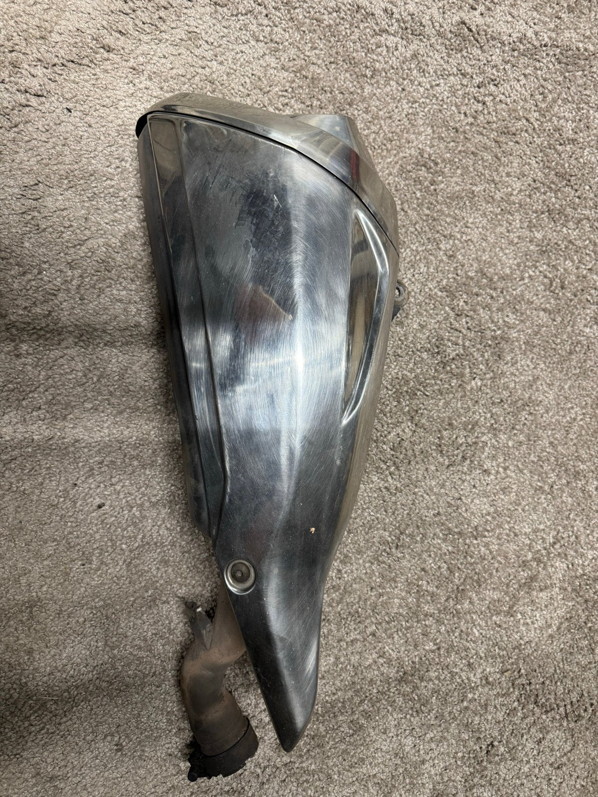 Originele Honda VFR1200F SC63 uitlaatdemper (incl. DCT), Ophalen, Gebruikt
