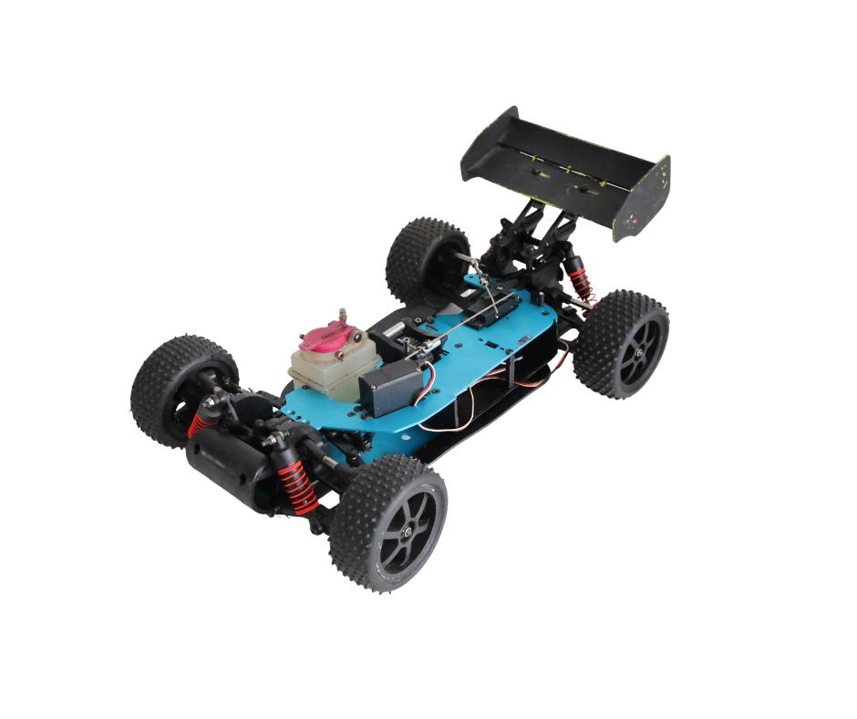 Thunder Tiger 1/10 rc nitro auto, Hobby en Vrije tijd, Gebruikt, Auto offroad, Ophalen of Verzenden, Schaal 1:10